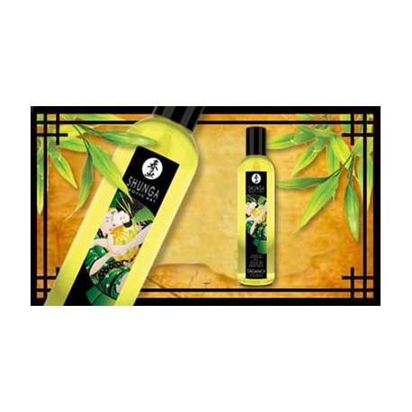 Organica Erotic Green Tea Massage Oil 8 Fl. Oz