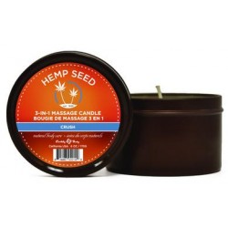 3-in-1 Crush Candle with Hemp - 6 Oz.   
