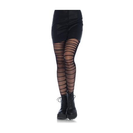 Double Layer Shredded Tights - One Size  