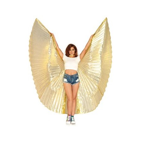 360 Degree Pleated Isis Wings - One Size   