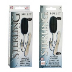 Sterling Collection Velvet Cote Bullet With Plug In Jack 
