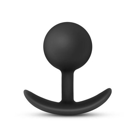Luxe Wearable Vibra Plug - Black  