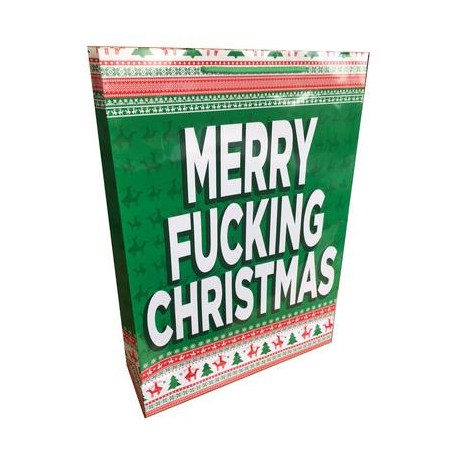 Merry Fucking Christmas - Large Gift Bag  
