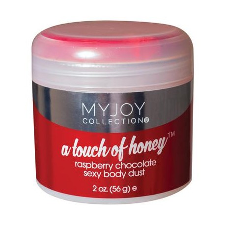 A Touch of Honey - Raspberry Chocolate Sexy Body  Dust - 2 Oz. Jar (56g) 