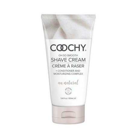 Coochy Shave Cream - Au Natural - 3.4 Oz  