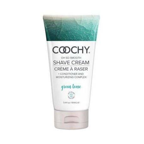 Coochy Shave Cream - Green Tease - 3.4 Oz  