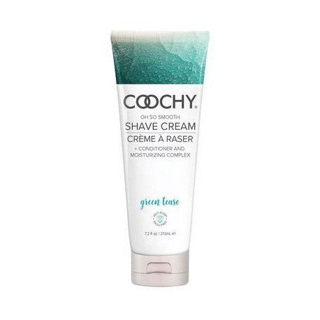 Coochy Shave Cream - Green Tease - 7.2 Oz  