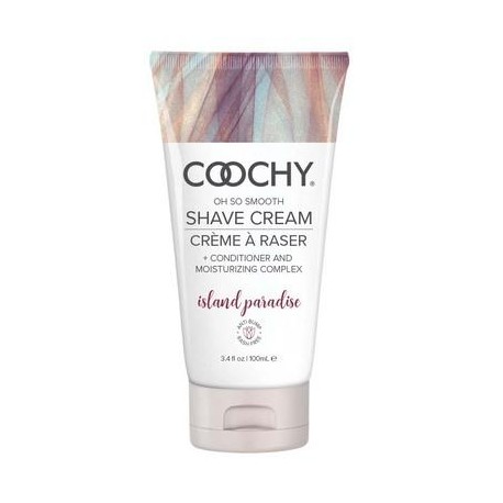 Coochy Shave Cream - Island Paradise - 3.4 Oz  