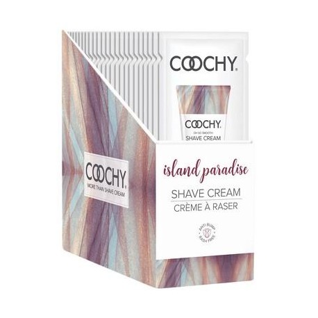 Coochy Shave Cream - Island Paradise - 15 Ml Foils  