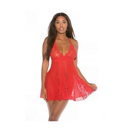 Babydoll - Extra Large - Red  