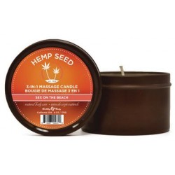 Hemp Seed 3-in-1 Massage Candle   - Sex on the Beach 