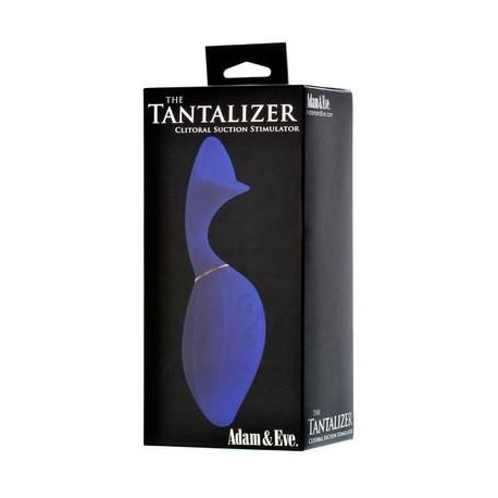 Adam & Eve Tantalizer Clit Suction Massager - Blue  
