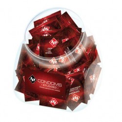 Id Studded Condoms Jar -  - 144 Pieces 