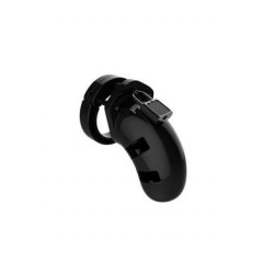 Mancage Model 1 Chastity - 3.5 Inch Cock Cage - Black 