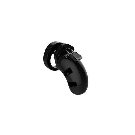 Mancage Model 1 Chastity - 3.5 Inch Cock Cage - Black 