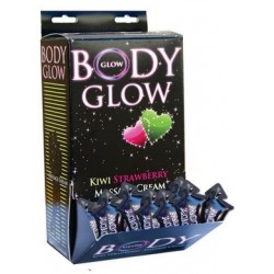 Body Glow - Kiwi Strawberry Massage Cream - 50 Pieces Display