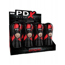 Pdx Elite Vibrating Pussy Mouth Ass Stroker  Display of 12