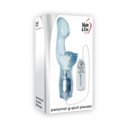Adam &amp; Eve Intimates Personal Pleasurizer  G-Spot Vibrator - Blue