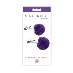 Sincerely Fur Nipples - Purple