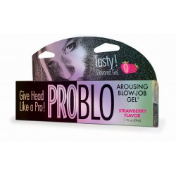 Problo Arousing Blow-Job Gel - Strawberry 1.5 Fl Oz 44ml