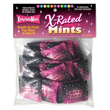 X-Rated Mints - 25 Individual Fun Size Packages