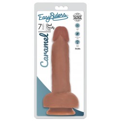 Easy Riders 7&quot; Slim Dong With Balls - Caramel