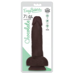 Easy Riders 7&quot; Slim Dong With Balls - Chocolate