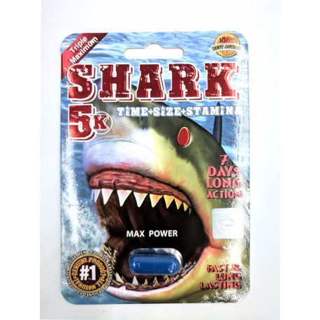 Shark 5k Male Enhancement - Single Pack