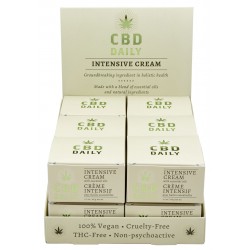 Hemp Daily Intensive Cream Display 12 Pc With Foil Cream Cards