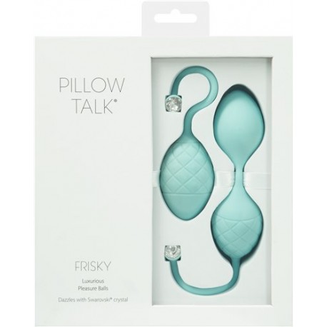 Pillow Talk - Kegel Exerciser - Frisky Teal