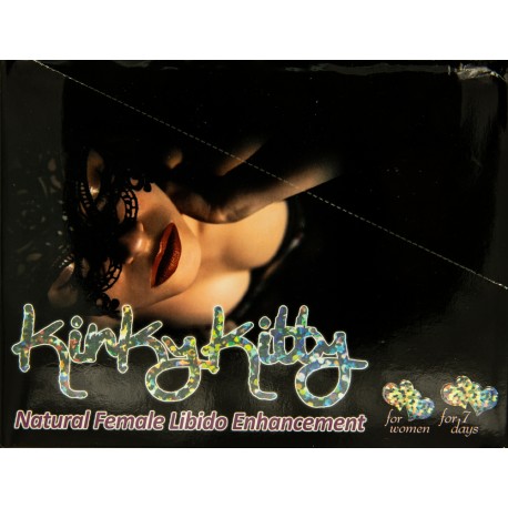 Kinky Kitty Natural Female Libido Enhancement 30 Ct Display