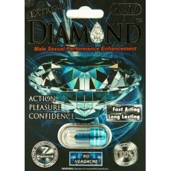 Extreme Diamond 4500 Male Sexual Enhancement  Single Pack