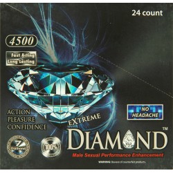 Extreme Diamond 4500 Male Sexual Enhancement  - 24ct Display