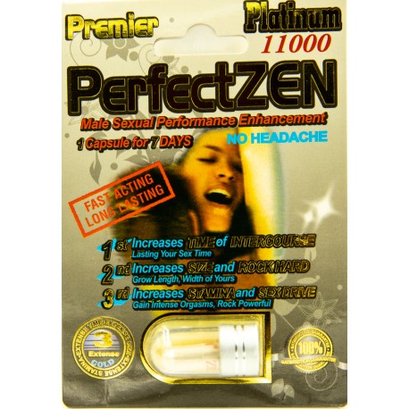 Premier Zen Platinum 11000 Male Enhancement Single Pack