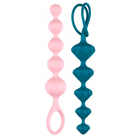 Satisfyer Beads Super Soft Silicone - Colored