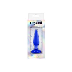 Crystal - Tapered Plug Small - Blue