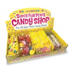 Super Fun Penis Candy Shop 166 Ct Display - for All Your Penis Needs
