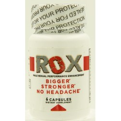 Stiff Rox Male Sexual Enhancement 6 Ct Bottle