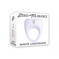 Zero Tolerance White Lightning Silicone Cockring