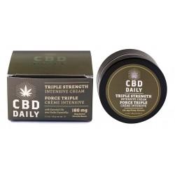 Cbd Daily Triple Strength Intensive Cream - 12 Count Display With Tester