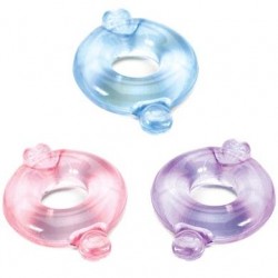 Elastomer C Ring 3 Pack- Purple, Blue and Pink