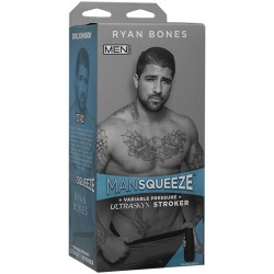 Man Squeeze- Ryan Bones - Ultraskyn Stroker - Ass
