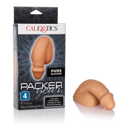 Packer Gear 4&quot; Silicone Packing Penis - Tan
