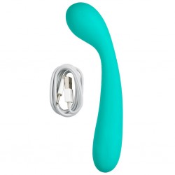 Cloud 9 Novelties G-Spot Slim 7 Inch Flexible Body Vibrator - Teal