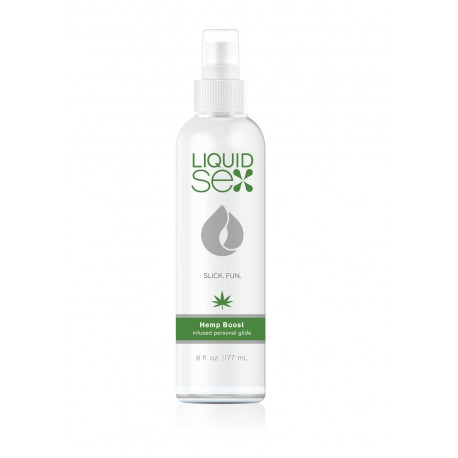 Liquid Sex Hemp Boost Infused Personal Lubricant - 6 Fl. Oz. Bottle