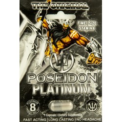 The Original Poseidon Platinum Male Sexual Enhancement - Single