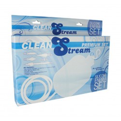 Cleanstream Premium Silicone Enema Set