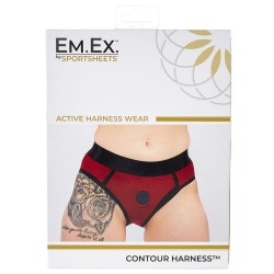 Em. Ex. Active Harness Wear Contour - Navy/scarelt - Large