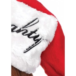 Reversible Plush Santa Hat