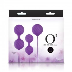 Luxe o' Weighted Kegel Balls - Purple
